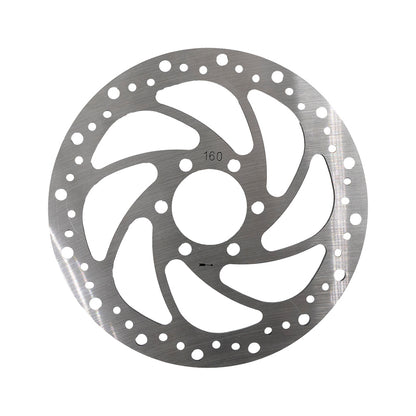 Disco de freno R6 160mm 6H plata - 48mm con grosor 2,9mm