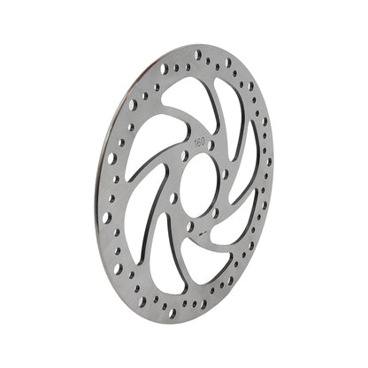 Disco de freno R6 160mm 6H plata - 48mm con grosor 2,9mm