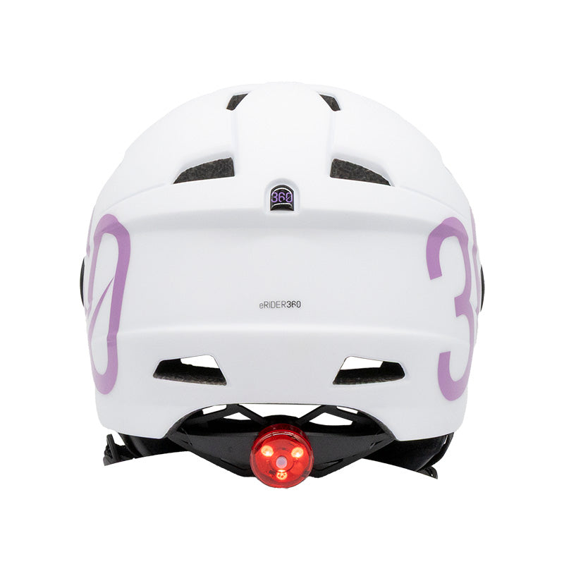 GLOOB Urban - Blanco/Morado - Orejeras extraibles