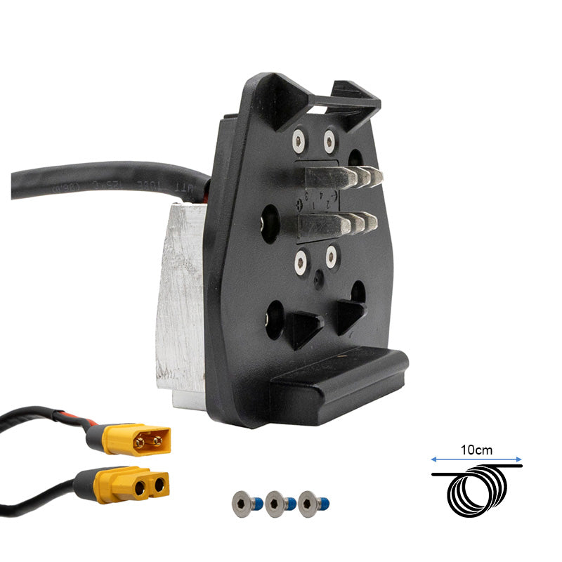 Conector bateria con tapa cuadro para Commando y Navy