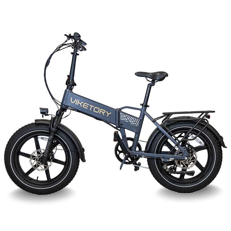 LITHOR - Fatbike plegable - Gris grafito