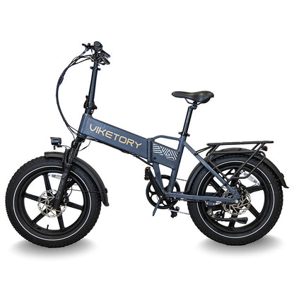 LITHOR - Fatbike plegable - Gris grafito