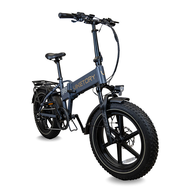 LITHOR - Fatbike plegable - Gris grafito