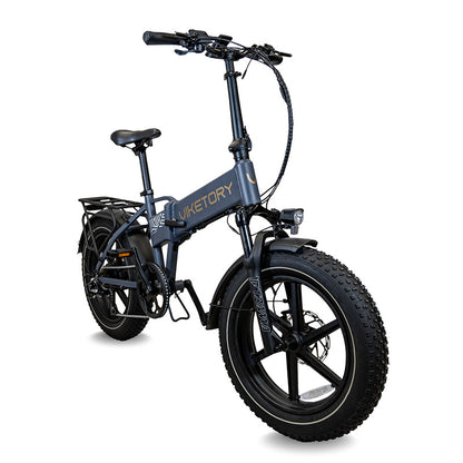 LITHOR - Fatbike plegable - Gris grafito