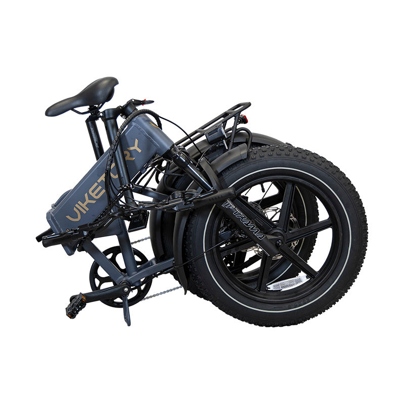 LITHOR - Fatbike plegable - Gris grafito