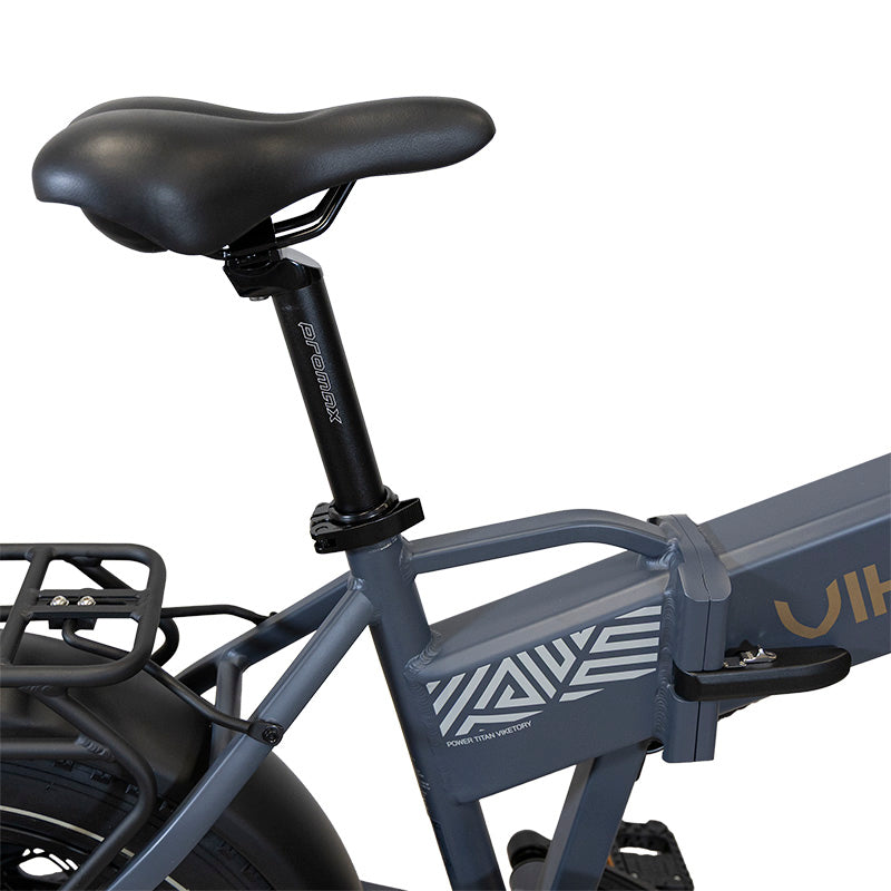 LITHOR - Fatbike plegable - Gris grafito