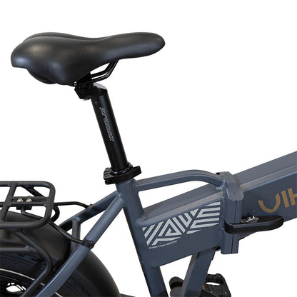 LITHOR - Fatbike plegable - Gris grafito