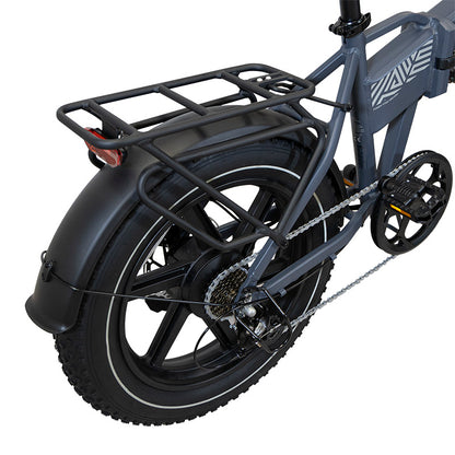 LITHOR - Fatbike plegable - Gris grafito