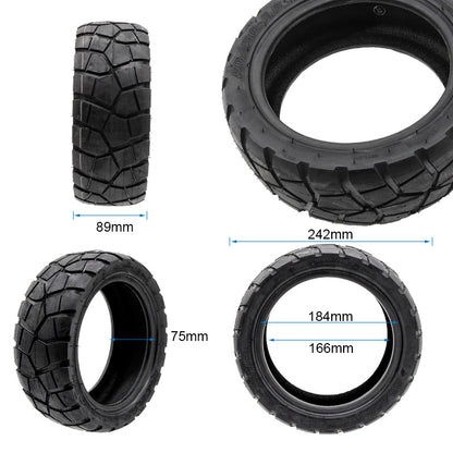Neumático tubeless 80/50-6.5 Ewheel Rhinotrack Runflat
