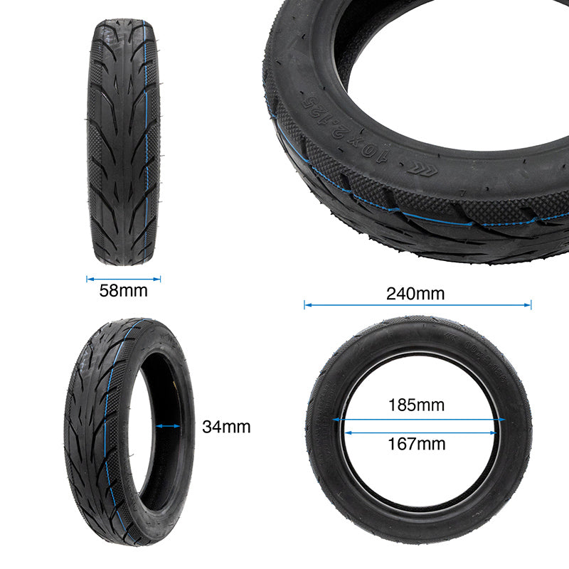 Neumático tubeless 10x2,125-6,5 [Yuanxing]