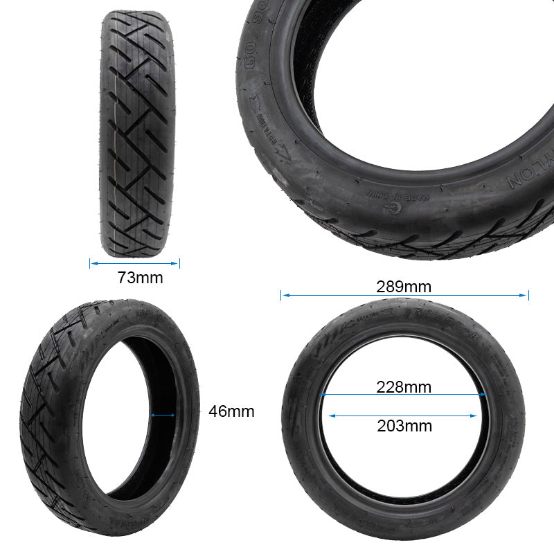 Neumático tubeless 60/90-8 con Gel [Yuanxing]