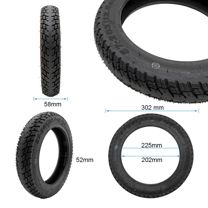 Neumático tubeless off-road 12,5X2,125(57-203)