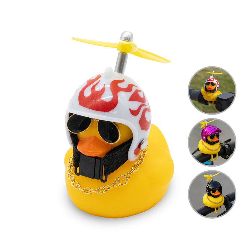 PTO-006 Pato casco hélice fuego