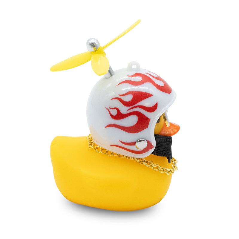PTO-006 Pato casco hélice fuego