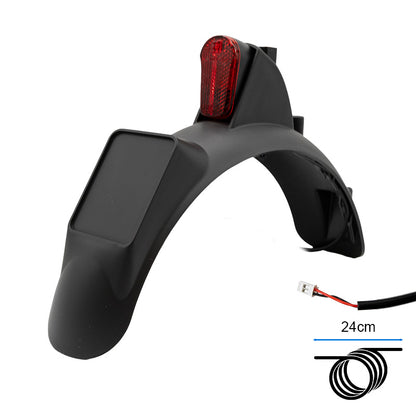 Guardabarros trasero negro para Xiaomi 4 Lite (2ª generación)