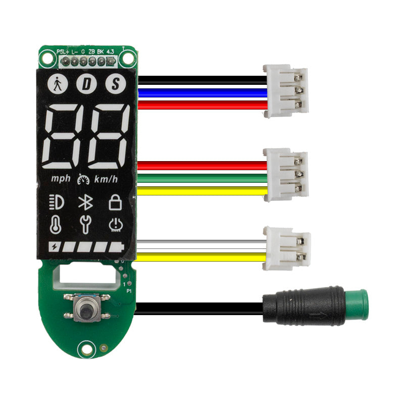 Pack controladora y display para Xiaomi Mi4 (Deslimitado ±25km/h)