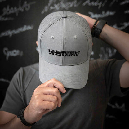 Gorra Viketory gris