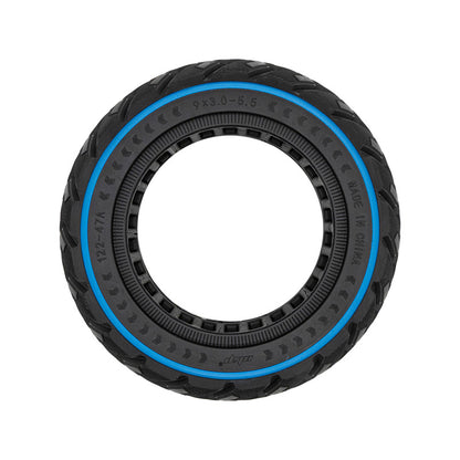 Rueda maciza off-road 9x3-5,5 azul