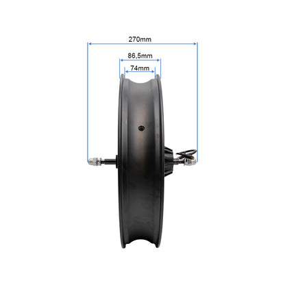 Llanta delantera 20x4,0 con motor 250w 80Nm LITHOR/BRAVE
