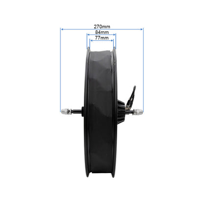 Motor trasero 20x4,0 250w-80 Nm GRANIT