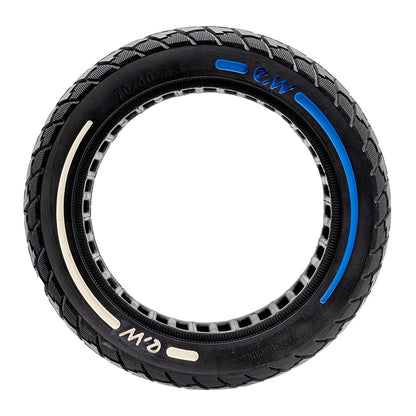 70/60-7.5 Rueda maciza blanco/azul