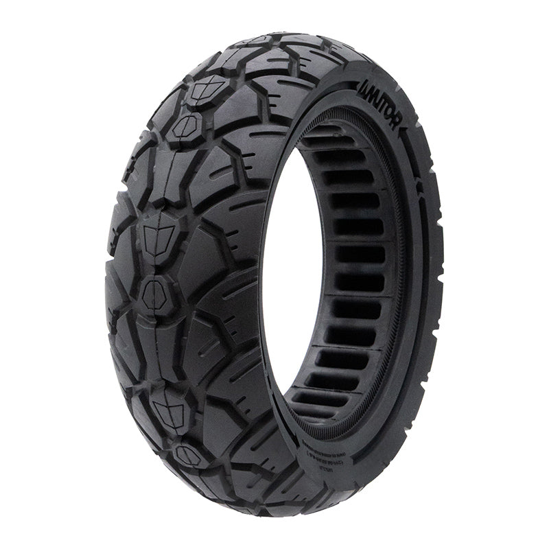 Rueda maciza 10x3,0/255x80 (80/65-6) negra [Amitor]