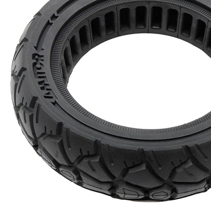 Rueda maciza 10x3,0/255x80 (80/65-6) negra [Amitor]