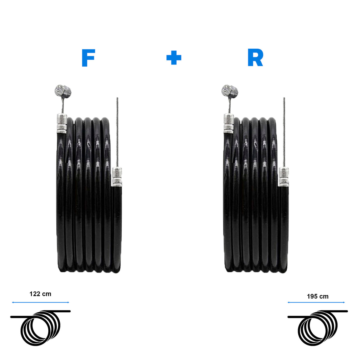 Kit cables freno delantero + trasero Smartgyro MAX2