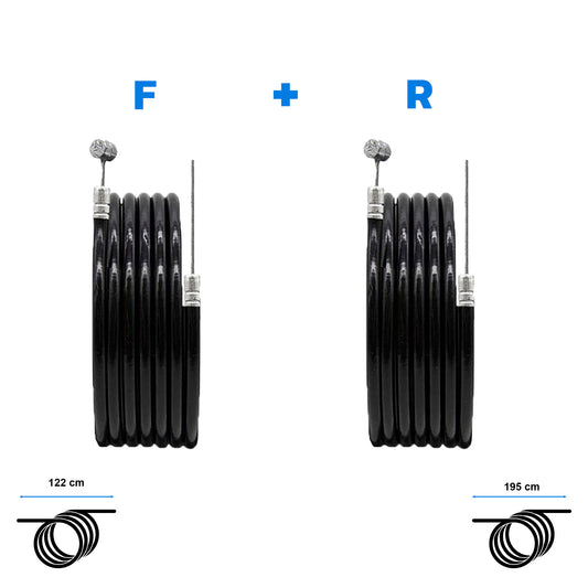 Kit cables freno delantero + trasero Smartgyro MAX2