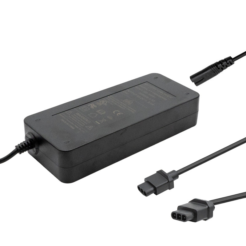 Cargador premium 48V (salida 53,2v) 2A para NIU -conector SJT-125E