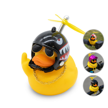 PTO-011 Pato casco hélice tiburón con dedo