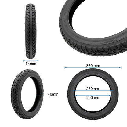 Neumático tubeless city-road 14X2,125(57-254)