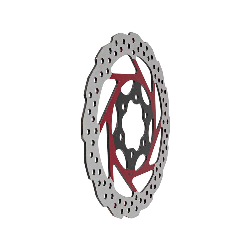 Disco de freno V2 6H 140mm rojo