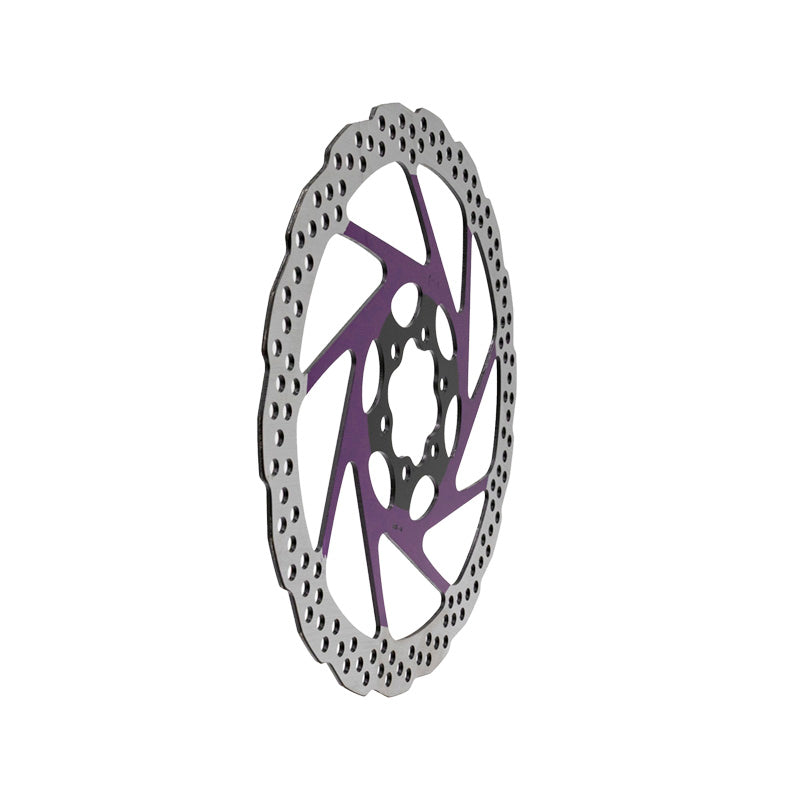 Disco de freno V2 6H 180mm Violeta