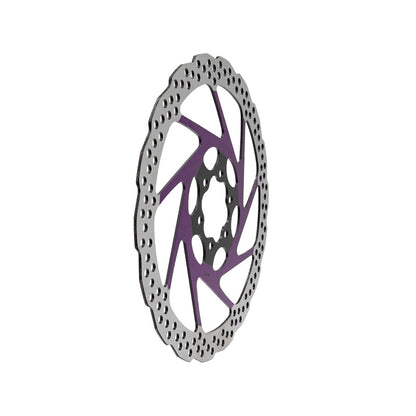 Disco de freno V2 6H 180mm Violeta
