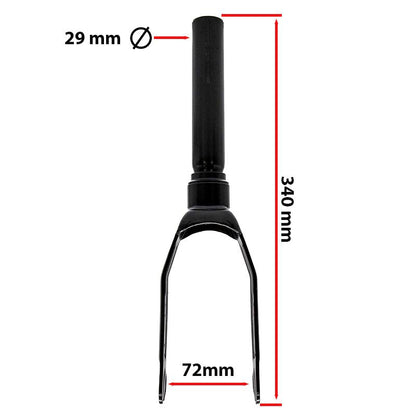 Horquilla con embellecedor negro para Xiaomi MI3