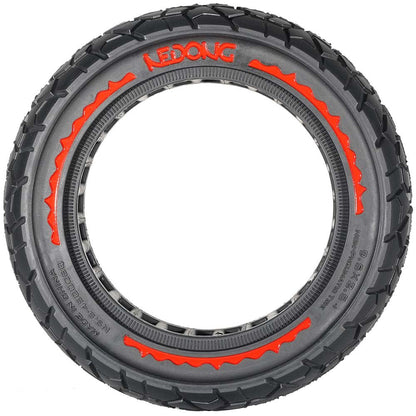 Rueda maciza roja ultraligera 9,5x2,5 (Versión offroad V2)