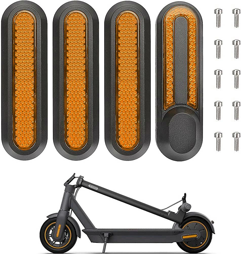 Tapa embellecedor catadióptrico reflectantes tornillo V2 para Xiaomi Amarillo