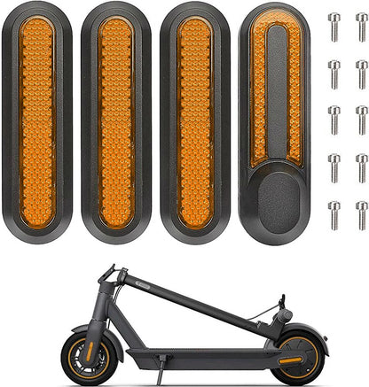 Tapa embellecedor catadióptrico reflectantes tornillo V2 para Xiaomi Amarillo