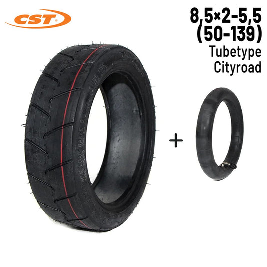 Pack Rueda + cámara de aire 8,5x2-5,5 (50-139)