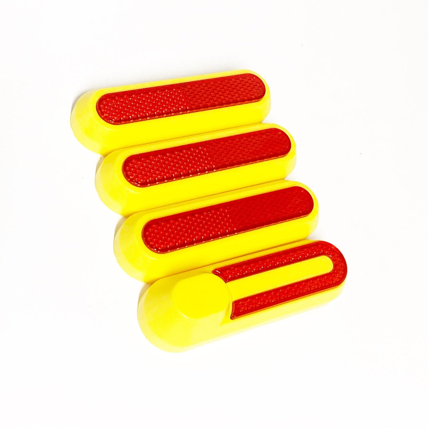 Tapa embellecedor catadióptrico reflectantes tornillo V2 para Xiaomi Amarillo