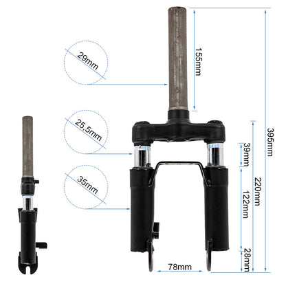 Suspension delantera para Smartgyro K2