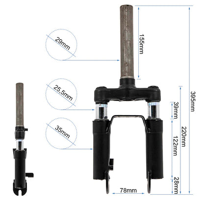 Horquilla delantera para Smartgyro K2 Pro Delantero