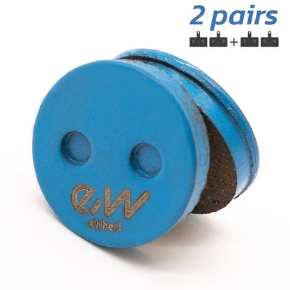 Pastilla de freno CS001-C cerámica redonda 20mm para Xiaomi [Ewheel] - 2 juegos