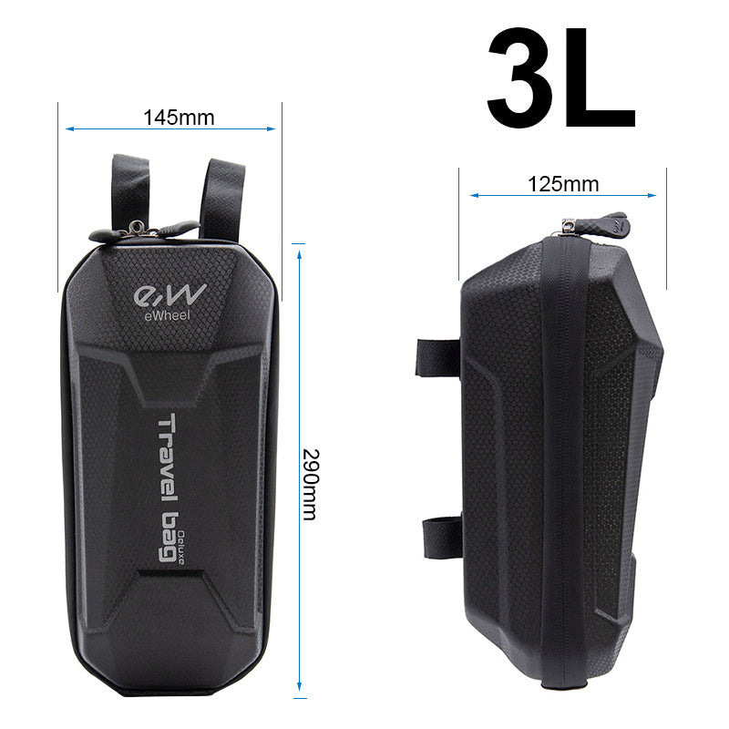 Bolsa deluxe negra con velcro [Ewheel]  - 3L