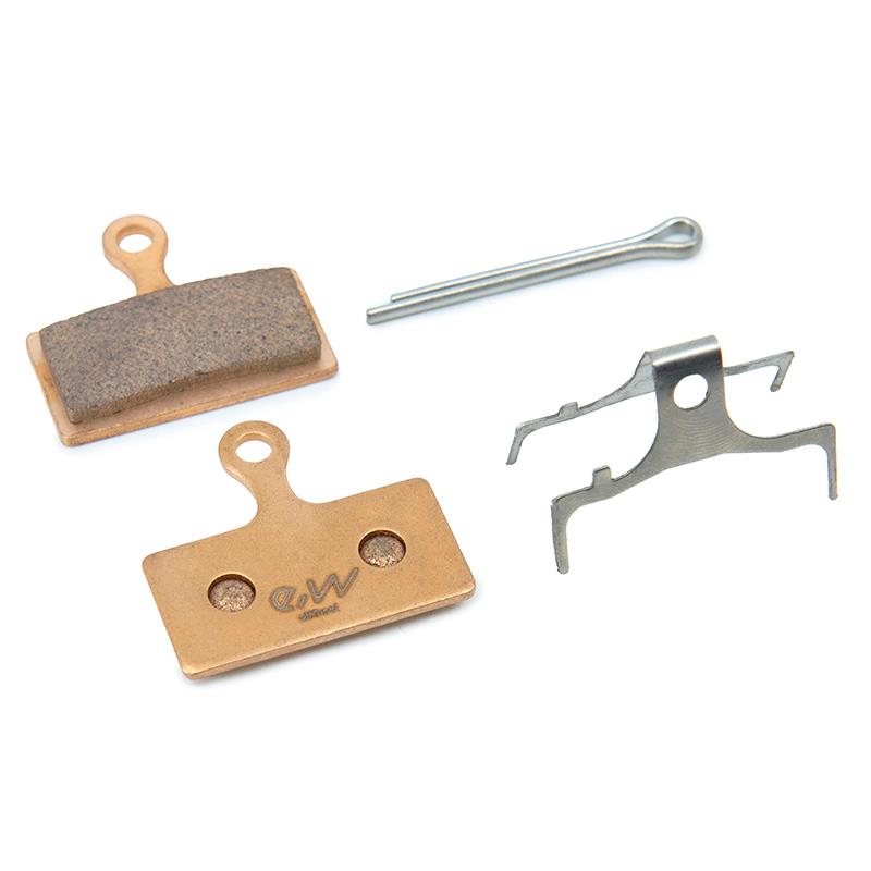 Pastilla de freno RT006-S sinterizada rectangular [Ewheel] - 2 juegos