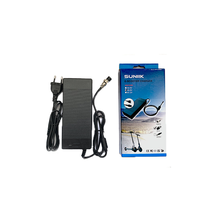 Cargador premium 58,8V 2A (conector 3 Pines GX16) 52V