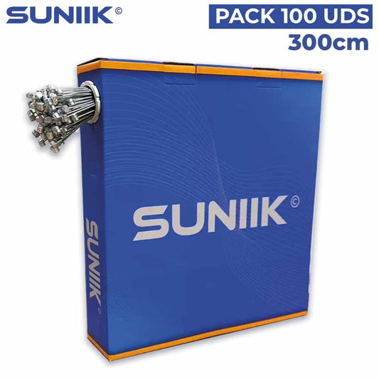 Cable de freno 3 metros genérico (pack de 100 unidades)