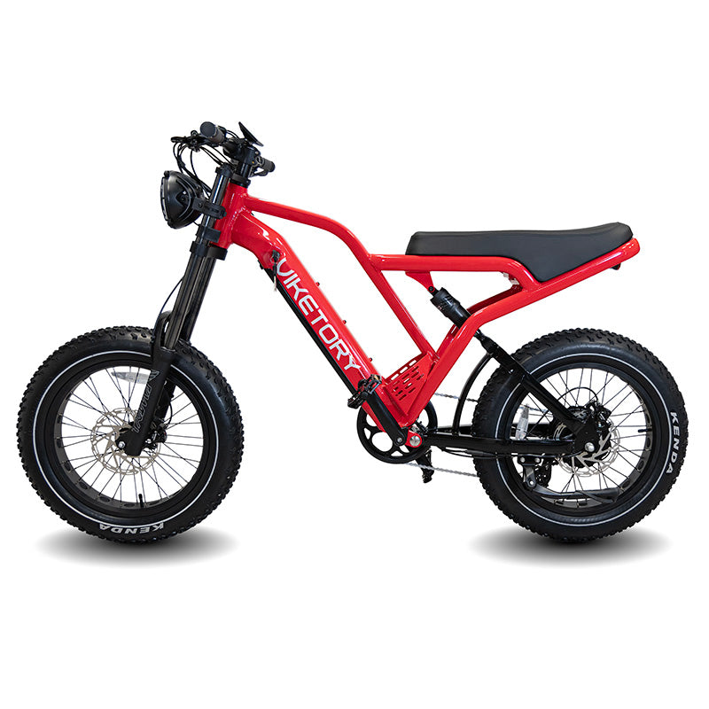 COMMANDO - Fatbike - Rojo cherry
