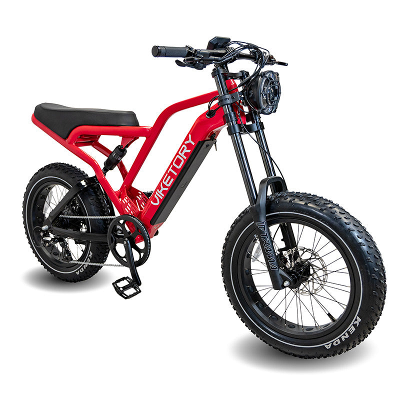 COMMANDO - Fatbike - Rojo cherry